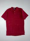 Vintage Polo Ralph Lauren Maroon Polo T-Shirt – (L)