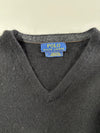 Polo Ralph Lauren Black V-Neck Sweater – (S)