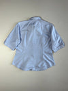 Ralph Lauren Light Blue Oxford Super Slim Fit Half Sleeve Shirt – Women's (M)