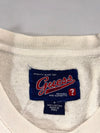 GUESS Jeans USA Cream Collegiate Logo Crewneck Sweatshirt (2XL/3XL)