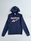 Reebok | Navy Big Vector Logo Hoodie | (S)