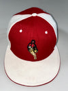 Vintage New Era NBA Red White Fitted Cap (64cm)