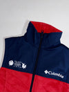 Columbia x Canada Games 2019 Red Deer Red & Navy Fleece Vest Women’s (XS)