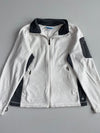 Columbia Interchange Fleece Full Zip Jacket White Black Women’s (M)