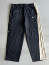 Nike Two-Tone Track Pants Black/Cream (W:38) (L:41.5)