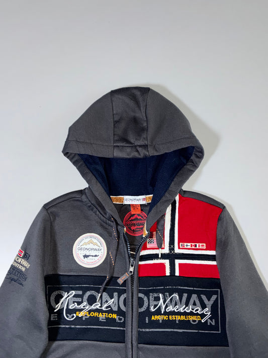 GeoNorway Royal Expedition Graphic Hoodie (S/M)