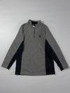 Spyder Core Sweater Grey/Black Quarter Zip Fleece (S)