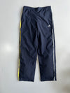 Adidas Navy Lightweight Mesh-Lined Track Pants (W:28) (L:39)