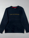 New Balance Classic Logo Black Crewneck Sweatshirt (L)