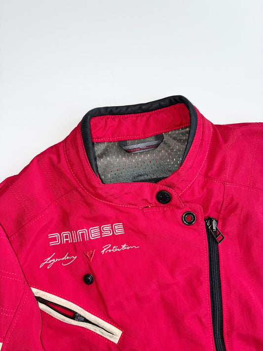 Dainese Legendary Protection Textile Riding Jacket - Red (S)