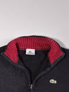 Vintage Y2K Lacoste Quarter Zip Knit Sweater – (M)