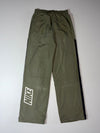 Nike Nylon Track Pants – Olive/Black  (W:26) (L:41)