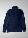 Abercrombie & Fitch Navy Quarter Zip Sweatshirt  (S)
