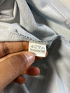 Lacoste Made in France Vintage Striped Pocket Polo Shirt – Blue/Grey (XL)