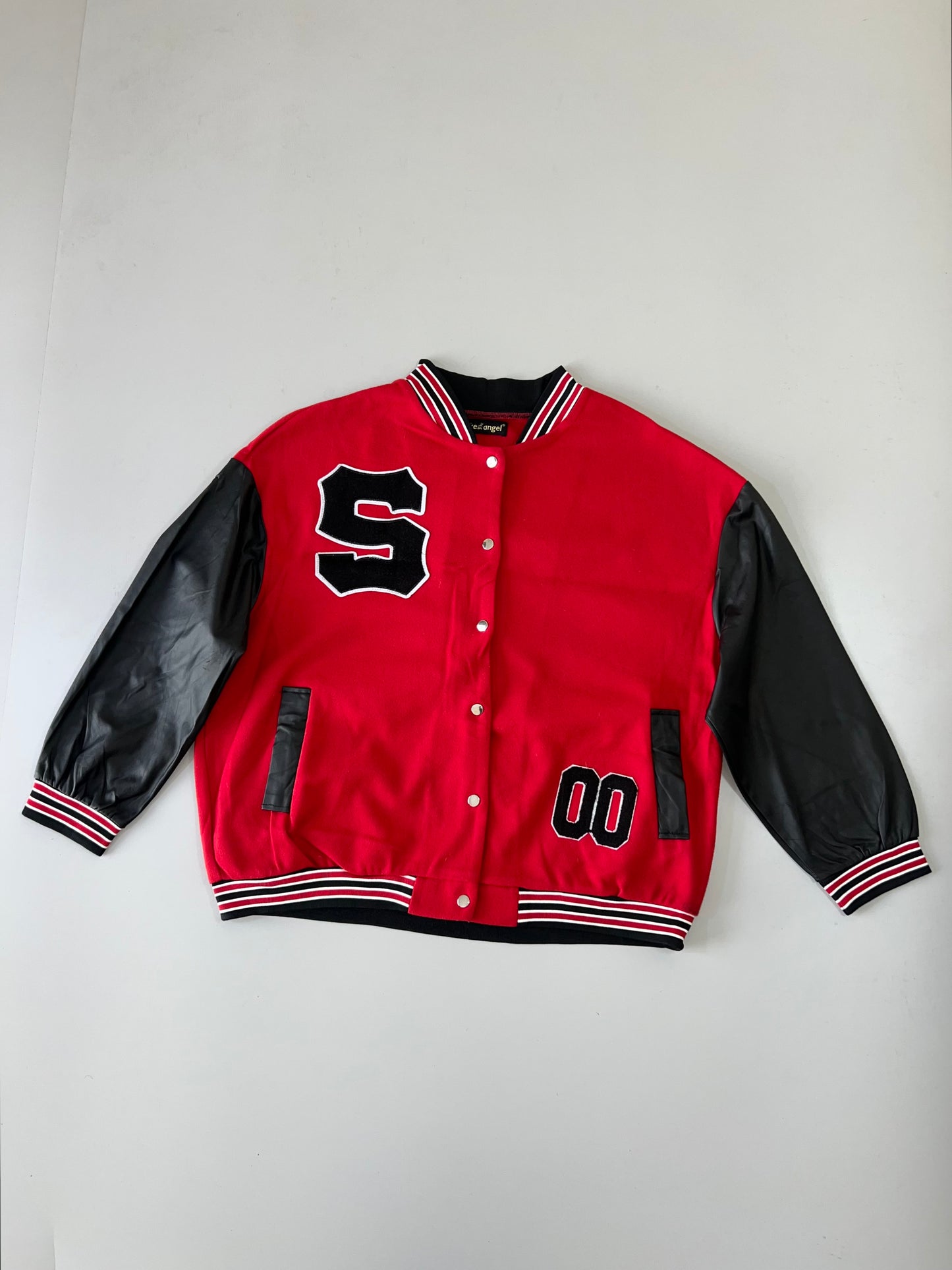 !                                                                                                                                                                                                       Super Premium Varsity Jacket (Leather sleeves) (XL/2XL)