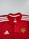 Adidas Manchester United Chevrolet Sponsor Pogba #6 Home Red Football Jersey (S)