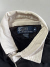 Vintage Polo Ralph Lauren Black Striped Rugby Shirt (2XL)