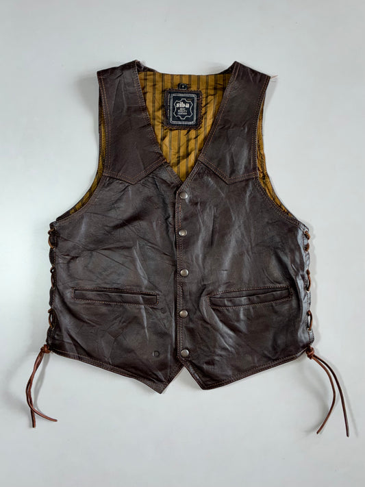 Siba Premium Original Leather Vest (XS)