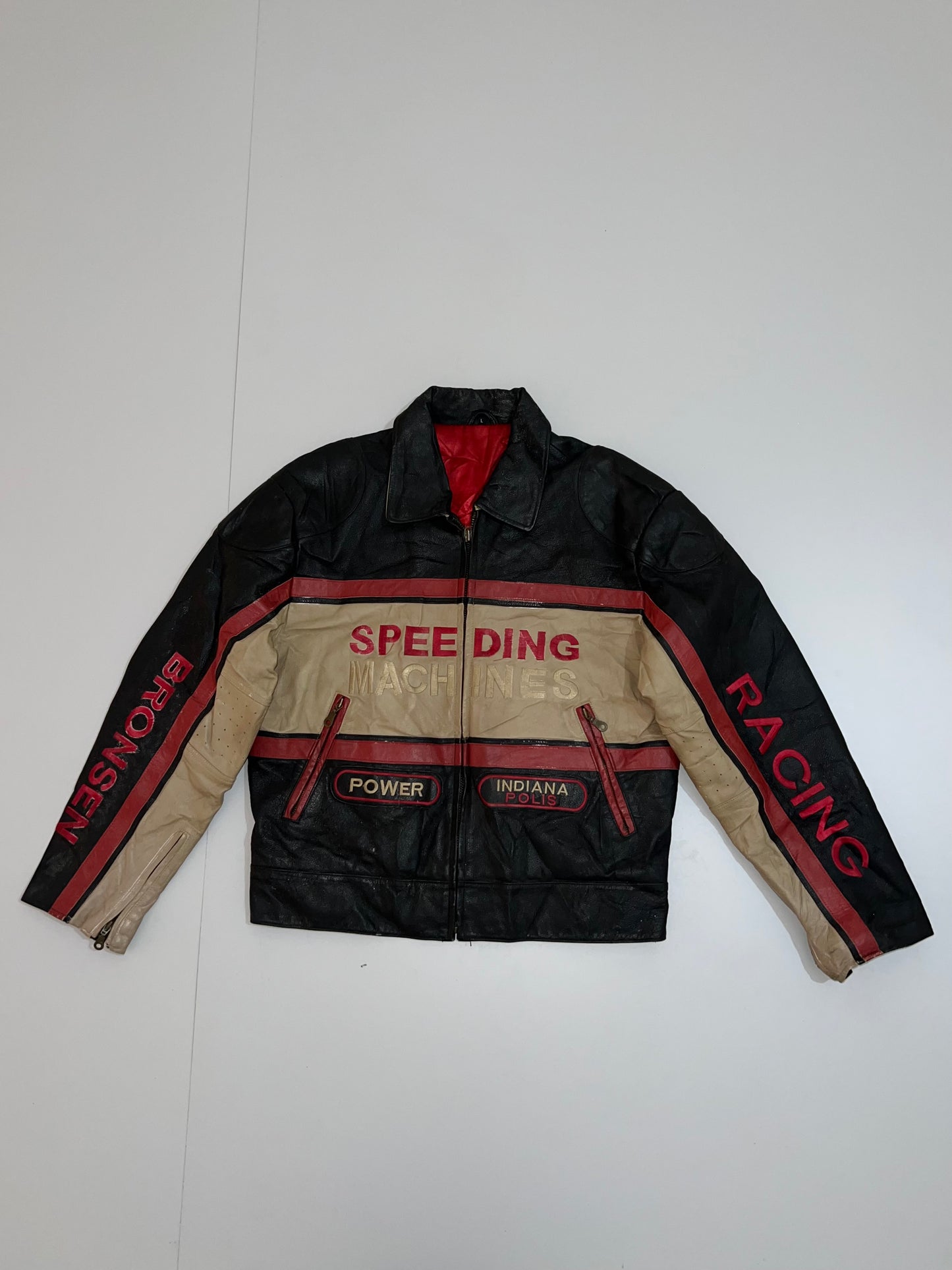 ZSuper Premium Original Leather Racing Jacket (SUPER RARE) (L)