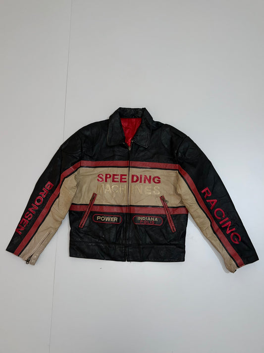 ZSuper Premium Original Leather Racing Jacket (SUPER RARE) (L)