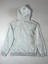Tommy Hilfiger Grey Full Zip Hoodie Big Flag Logo Sleeve Print Size (M)