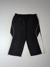 Puma Black & White 3/4 Nylon Track Shorts – Mesh Lined(W:32) (L:29)