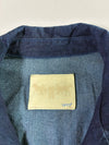 Levi’s Dark Indigo Zip-Up Denim Jacket – Blue Contrast Stitch (M)