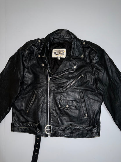 ZOpen Road Original Leather (RARE) Vintage Heavy Jacket (XL/2XL)