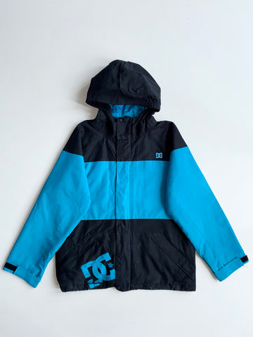 DC Shoes Exotex 5K Black & Blue Technical Hooded Jacket (M)
