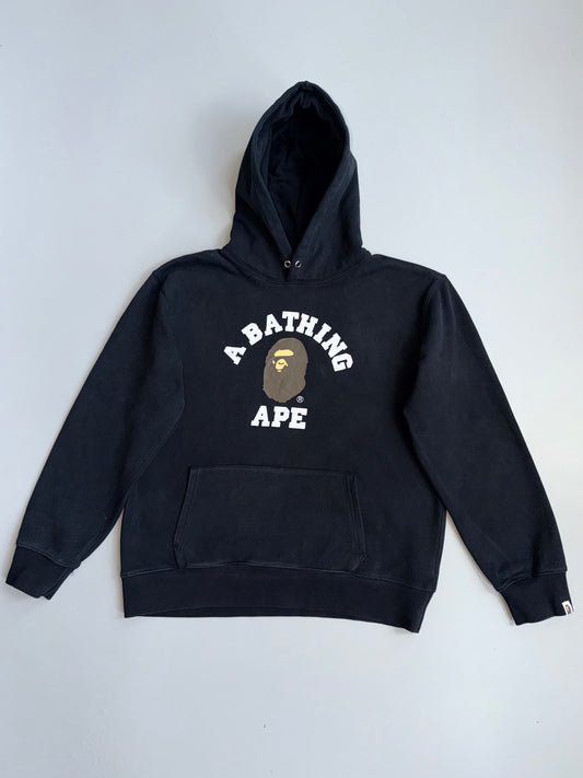 !        A Bathing Ape Classic College heavy Hoodie (Ultra Rare) (L)