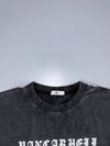 Vancarhell” Vintage-Wash Graphic Long Sleeve Tee – Black (XL)