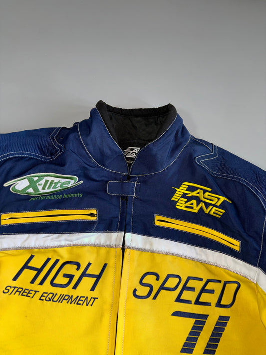 Fast Lane Original “High Speed 71” Paded Racing Jacket (XL)