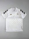 Adidas x Mo Salah | White Gold Jacquard Football Jersey | (XS)