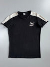 Puma | T7 Retro Panel Tee | Black/White (L)