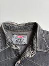 Levi's Black Denim Western Pearl Snap Shirt (XL)