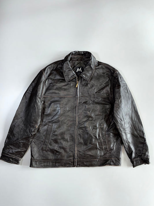 Heavy Premium Original Pure Leather Jacket (XL)