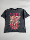 Nirvana Graphic Print Oversized Black T-Shirt – (2XL)