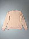 FILA Tonal Embroidered Logo Crewneck Sweatshirt, Peach (M)