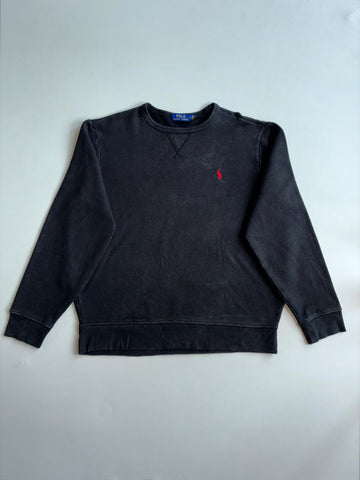 Polo Ralph Lauren Classic Pony Crewneck Sweatshirt – Black (XL)