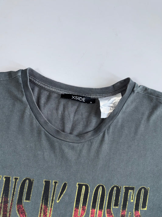 Vintage Gun’s And Roses Original Graphic Printed T-Shirt (XL)