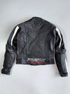 Vintage FireFox Pure Leather Racing Paded Racing Jacket / Carbon Fibre Protection (S/M)