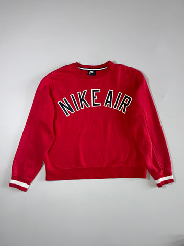 Nike Air Arch Spellout Crewneck Sweatshirt  University Red (M)