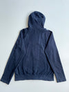 Jordan Flight Navy Zip-Up Hoodie with Yellow Zips (M)