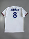 Adidas Olympique Lyonnais Home Jersey Juninho #8 Hyundai Sponsor (L/XL)