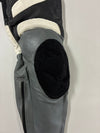 Alpinestars Black & White Leather Racing Pants knee Paded (W:34) (L:38)