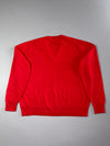 Vintage Chemise Lacoste V-Neck Sweater – Red, Made in Spain (XL)