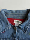 Vintage Coldwater Creek Embroidered Patchwork Denim Jacket women’s (XL)