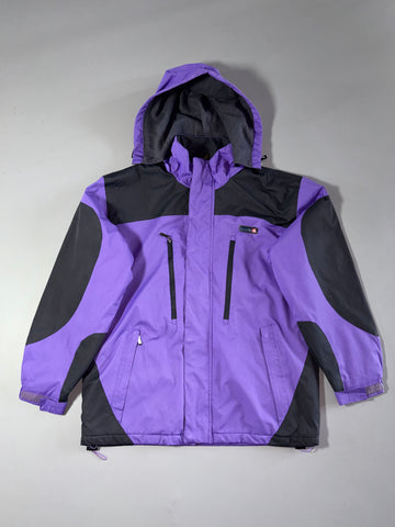 U.S. Open Polo Team Club Hooded Padded Jacket – Purple & Black (M/L)