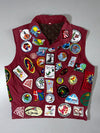 Vintage Kite Festival Patchwork  Vest (XL)