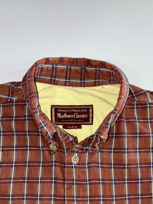 Marlboro Classics Country & Outdoors Flannel Shirt (XL)